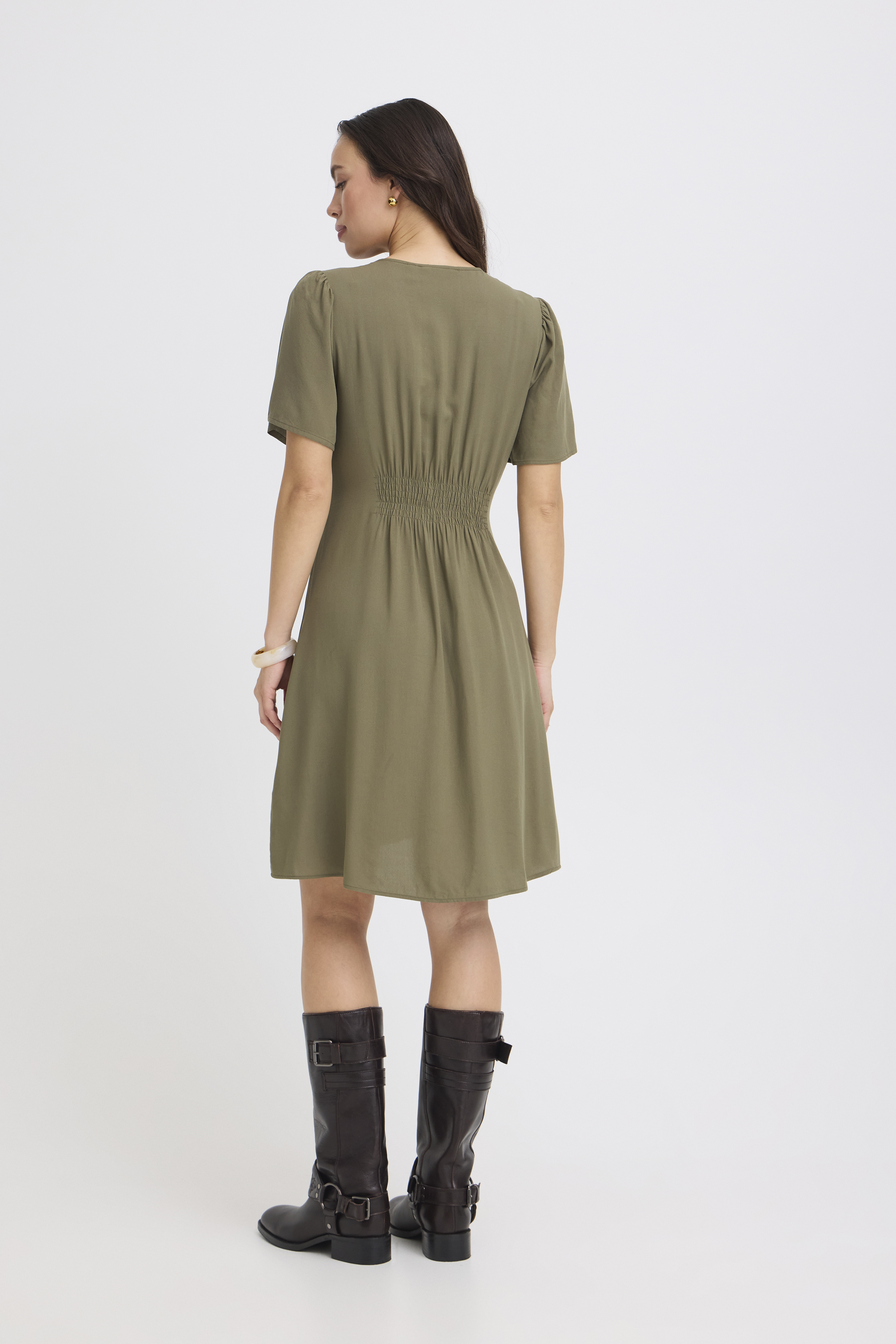 BYMMJOELLA SHORT VNECK DRESS 4 Kalamata - 7