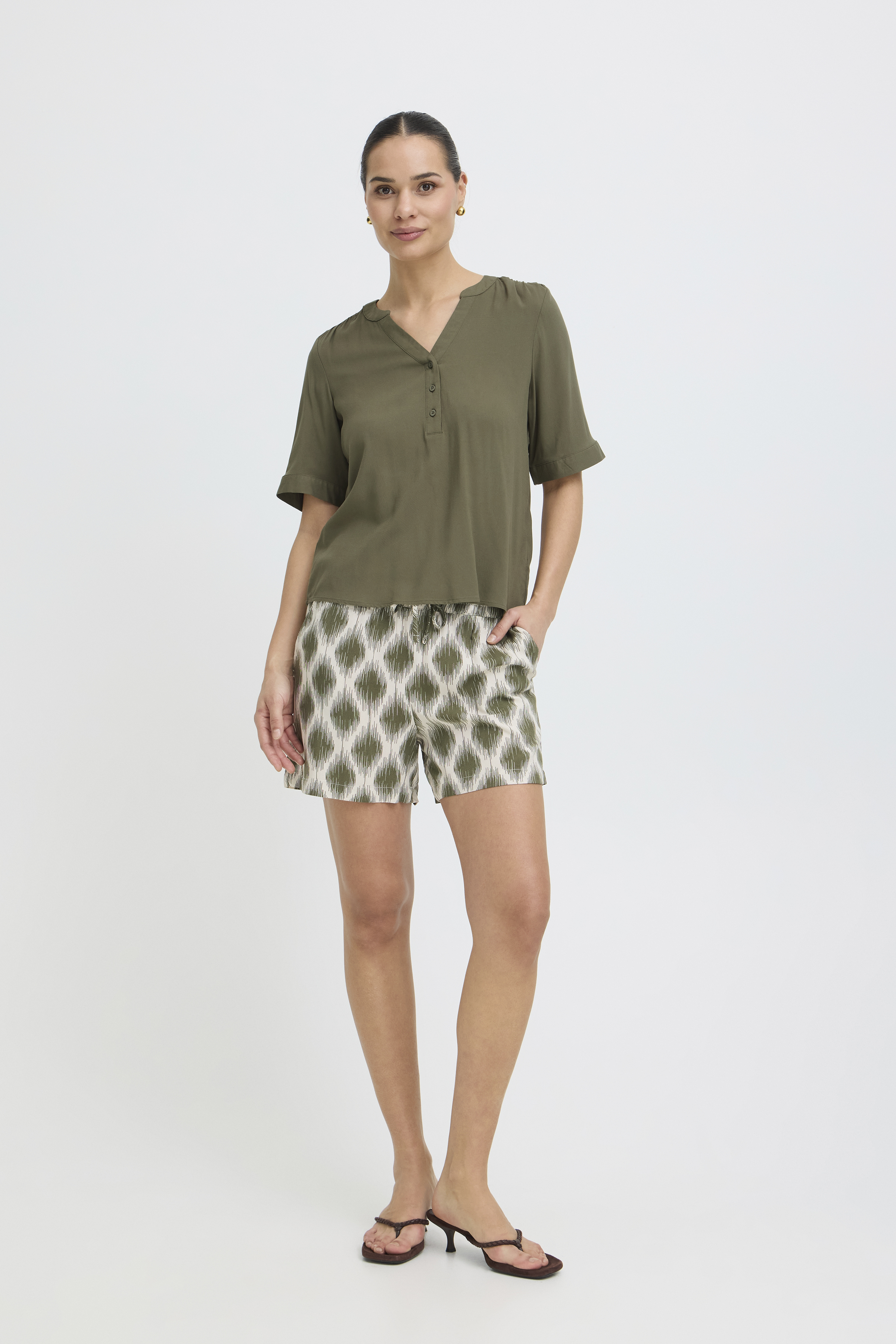 BYMMJOELLA VNECK TOP 4 Kalamata - 5