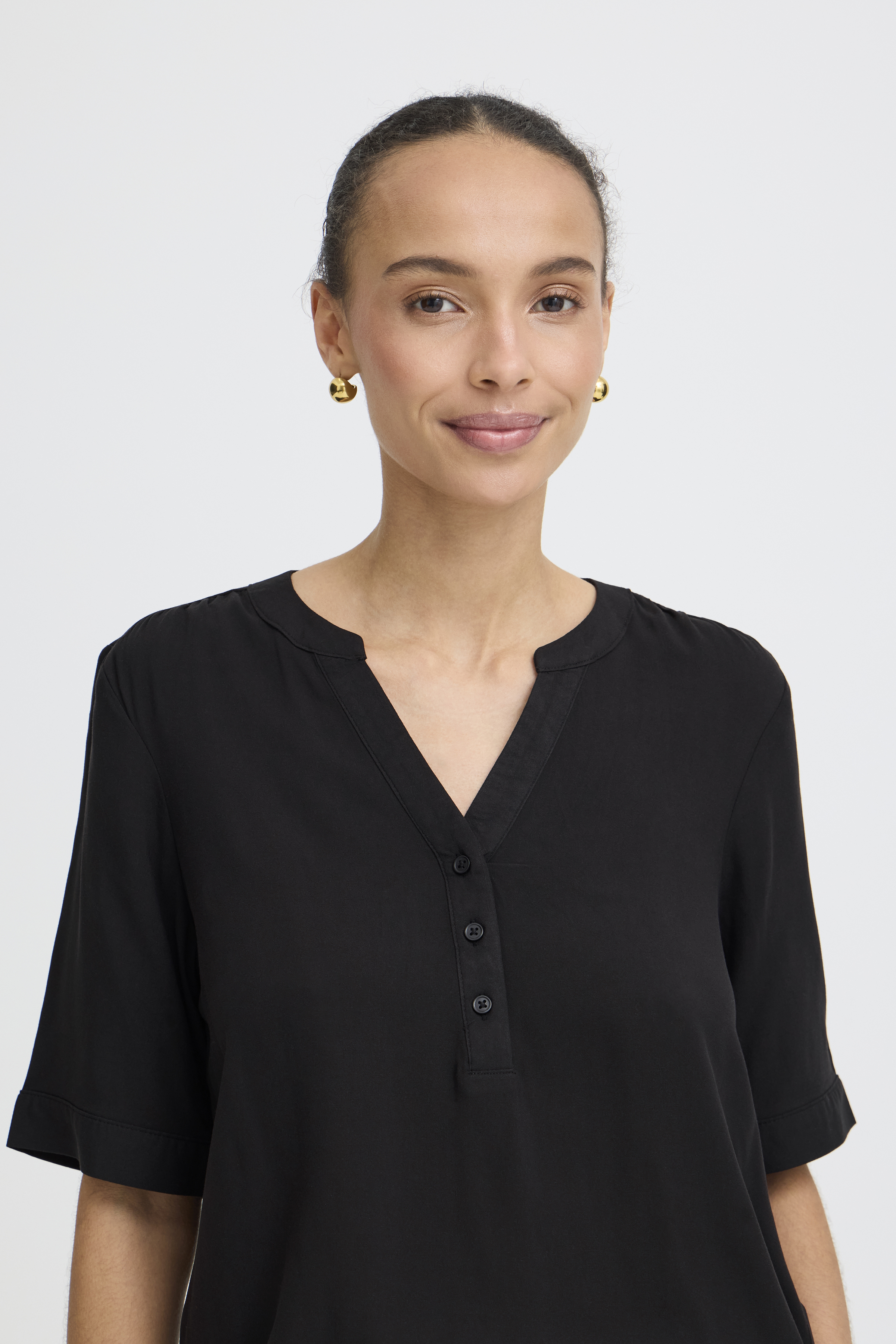 BYMMJOELLA VNECK TOP 4 Meteorite - 4