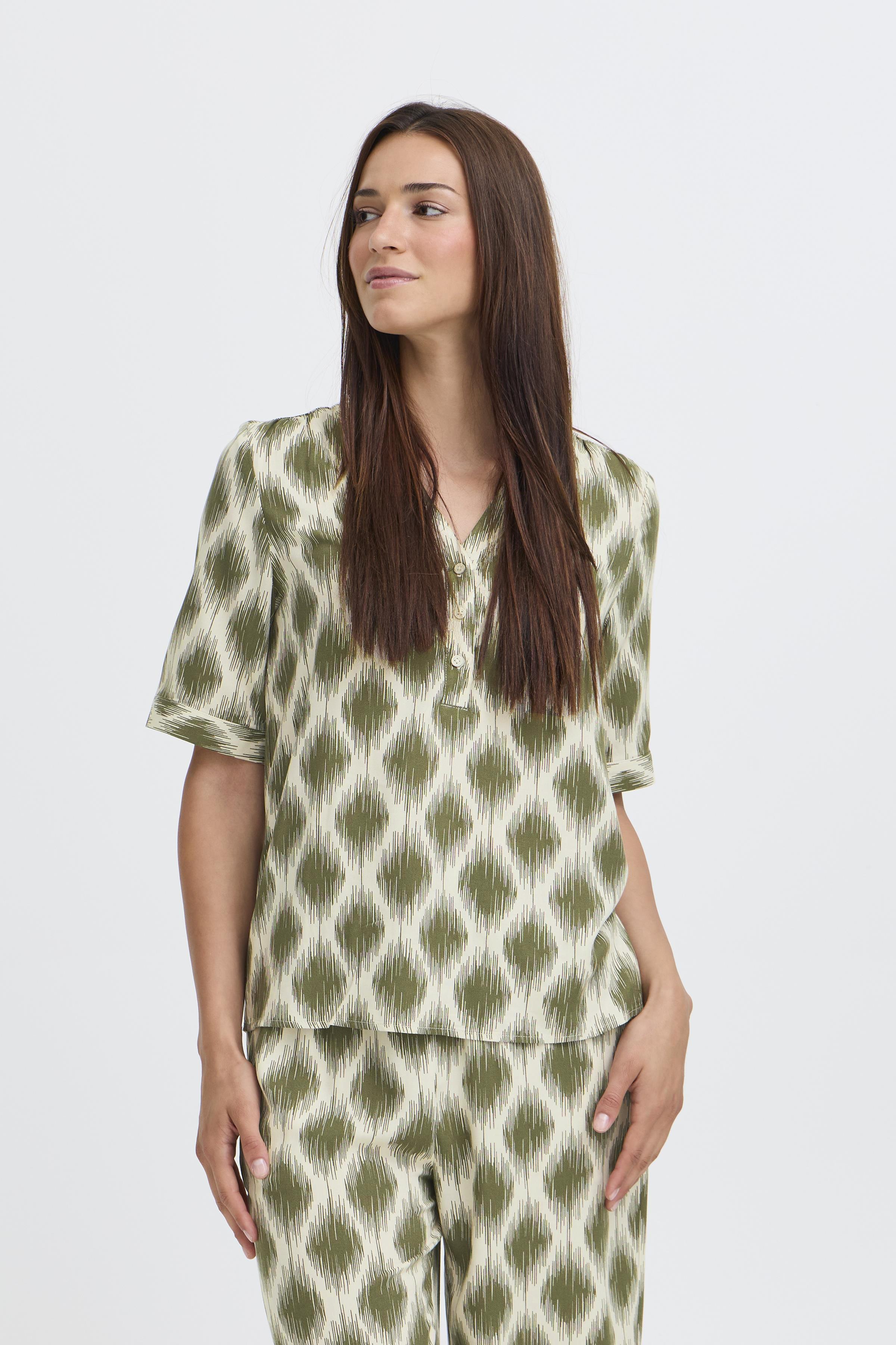 BYMMJOELLA VNECK TOP 4 OGEE IKAT KALAMATA - 7