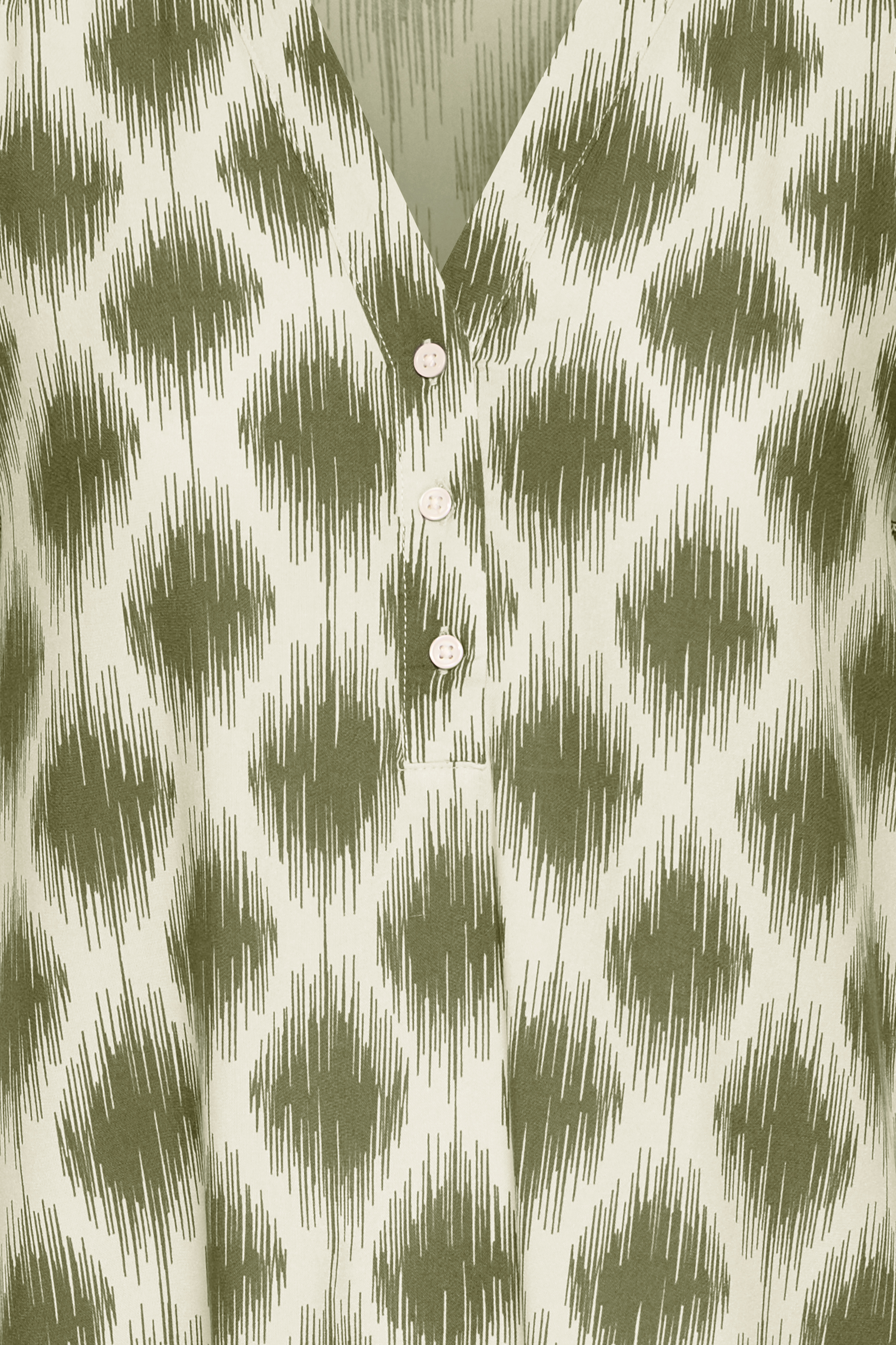 BYMMJOELLA VNECK TOP 4 OGEE IKAT KALAMATA - 3