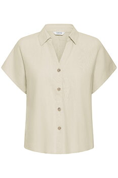 BYFALAKKA CAP SL SHIRT Rainy Day Melange