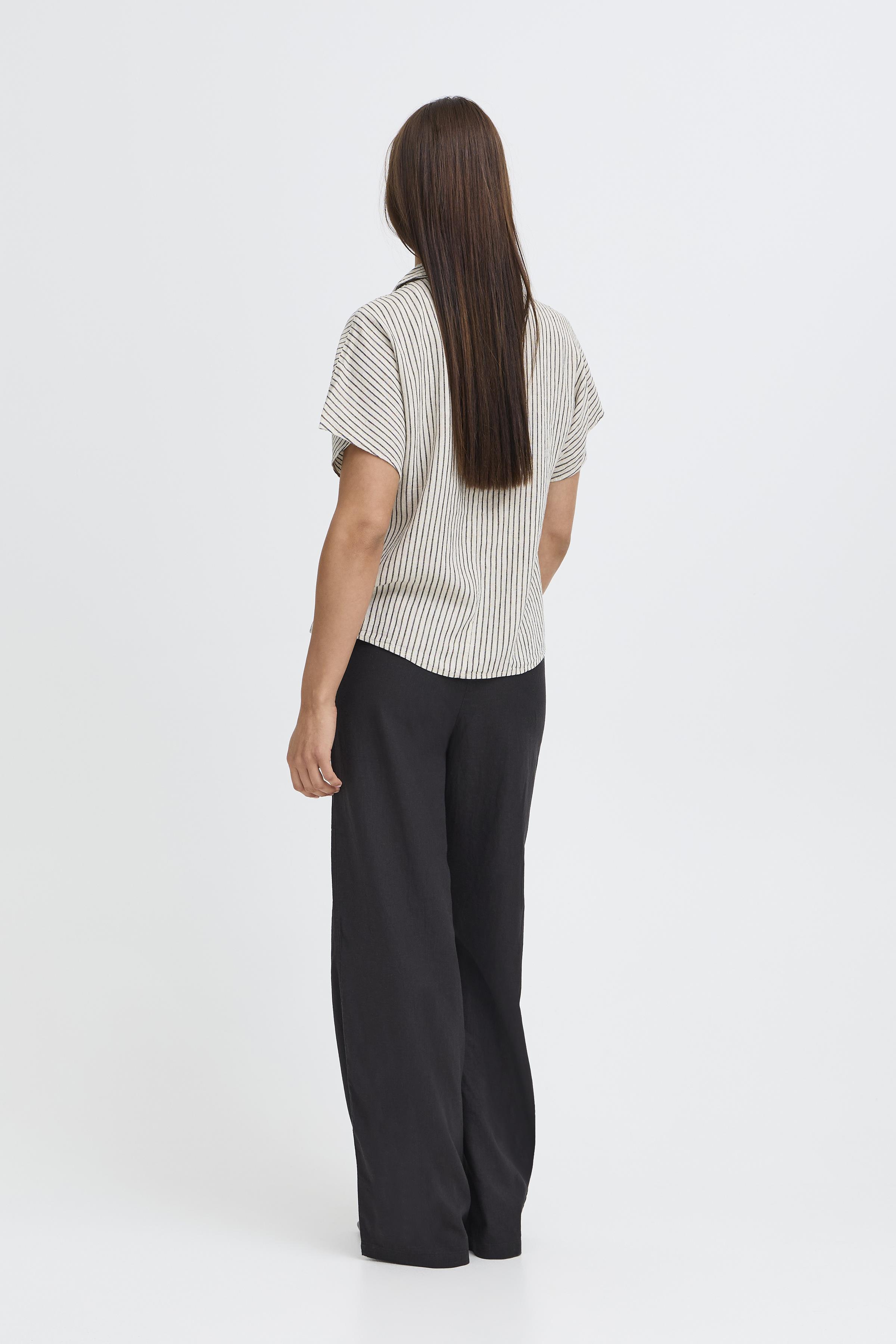 BYFALAKKA CAP SL SHIRT RAINY DAY STRIPE - 8