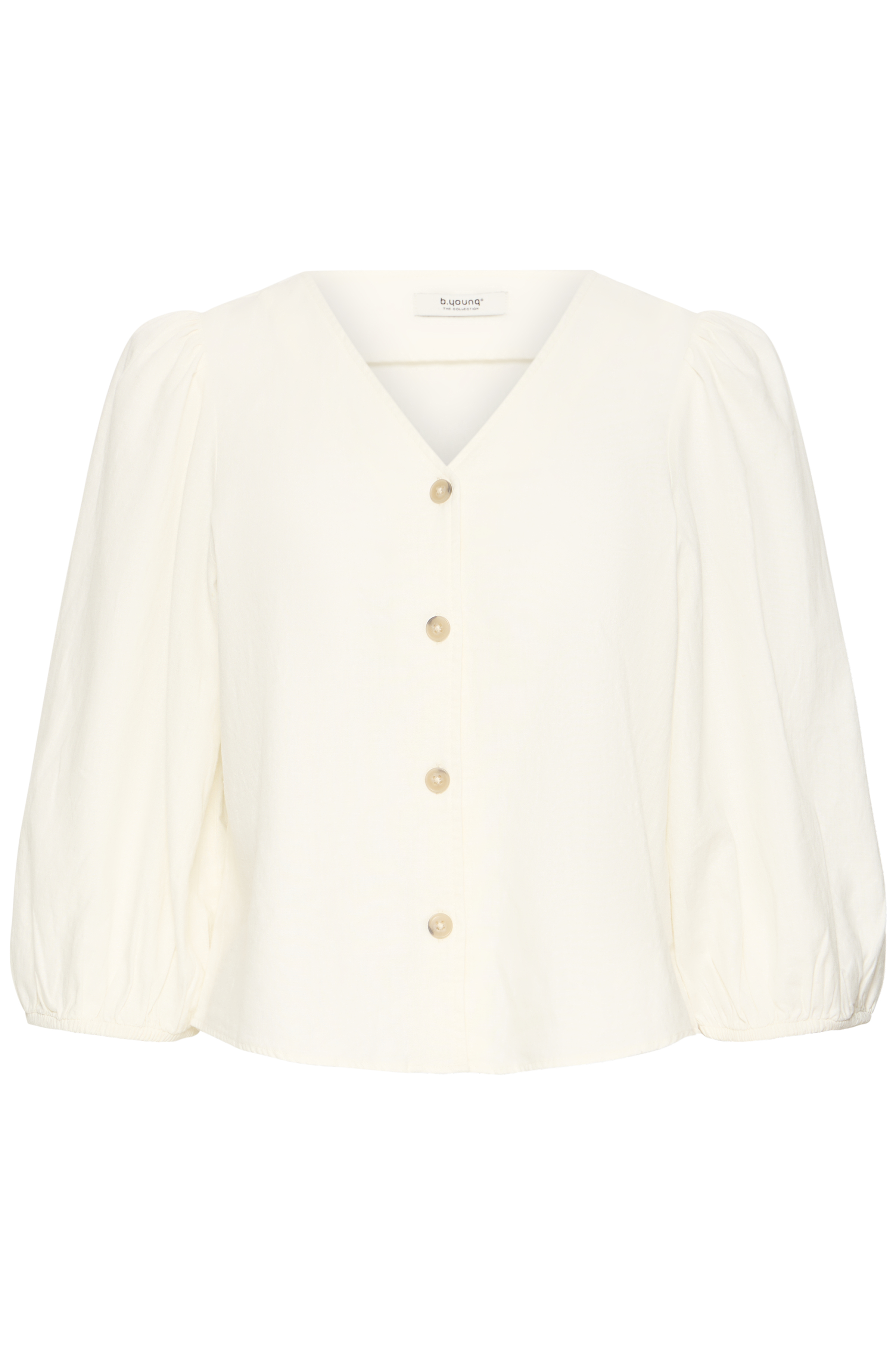 BYFALAKKA PUFF SHIRT Marshmallow