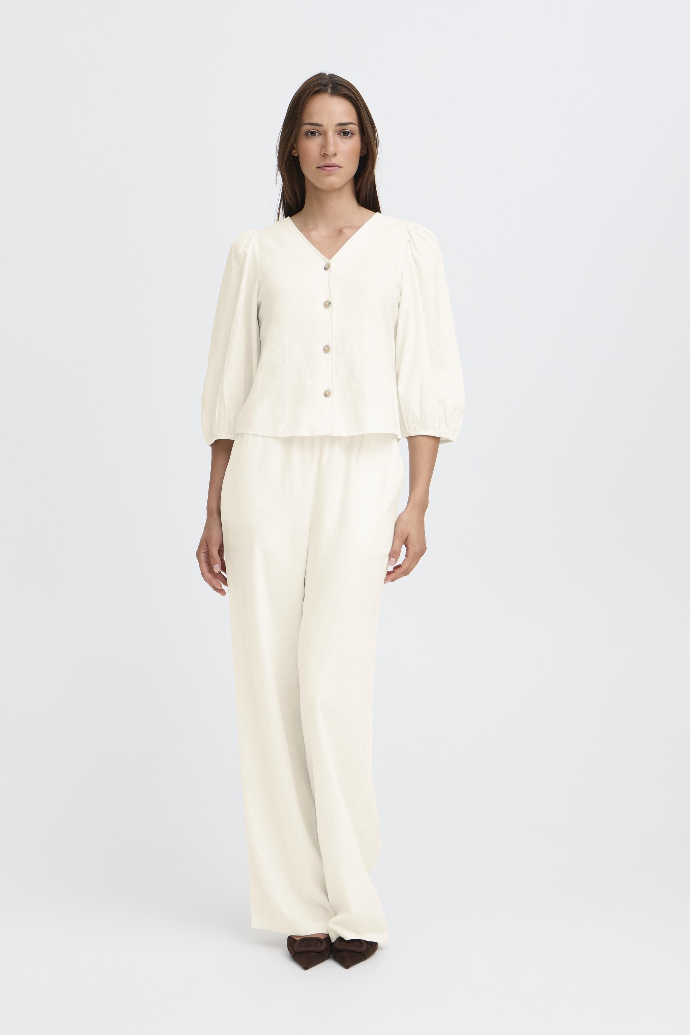 BYFALAKKA PUFF SHIRT Marshmallow - 6