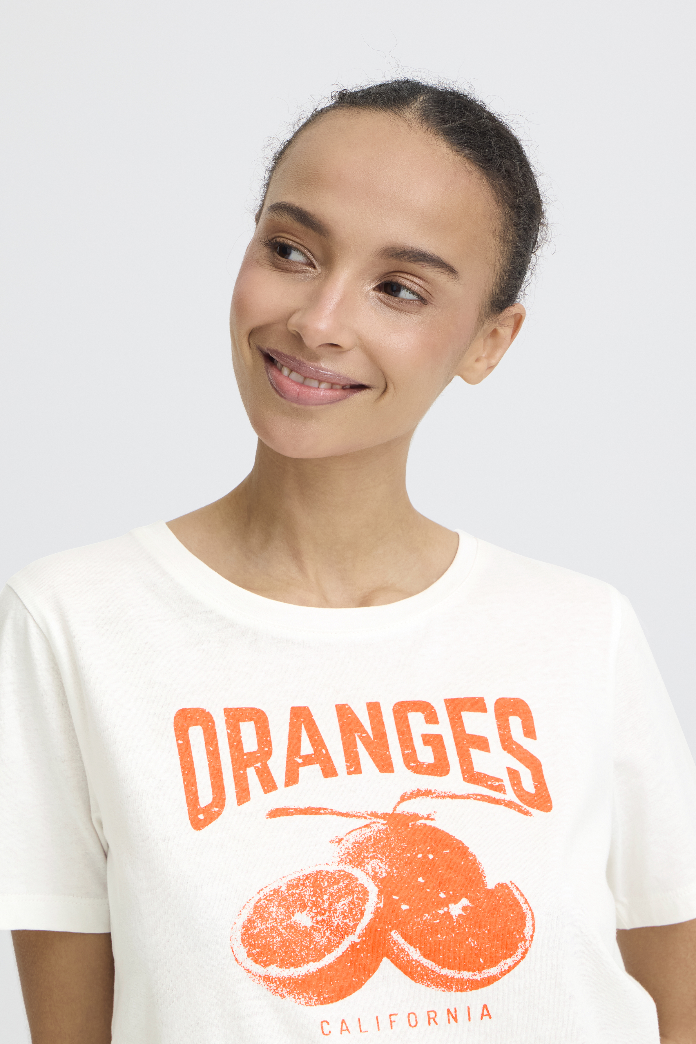 BYSOBBE PRINT TSHIRT BYSOBBE ORANGE - 4