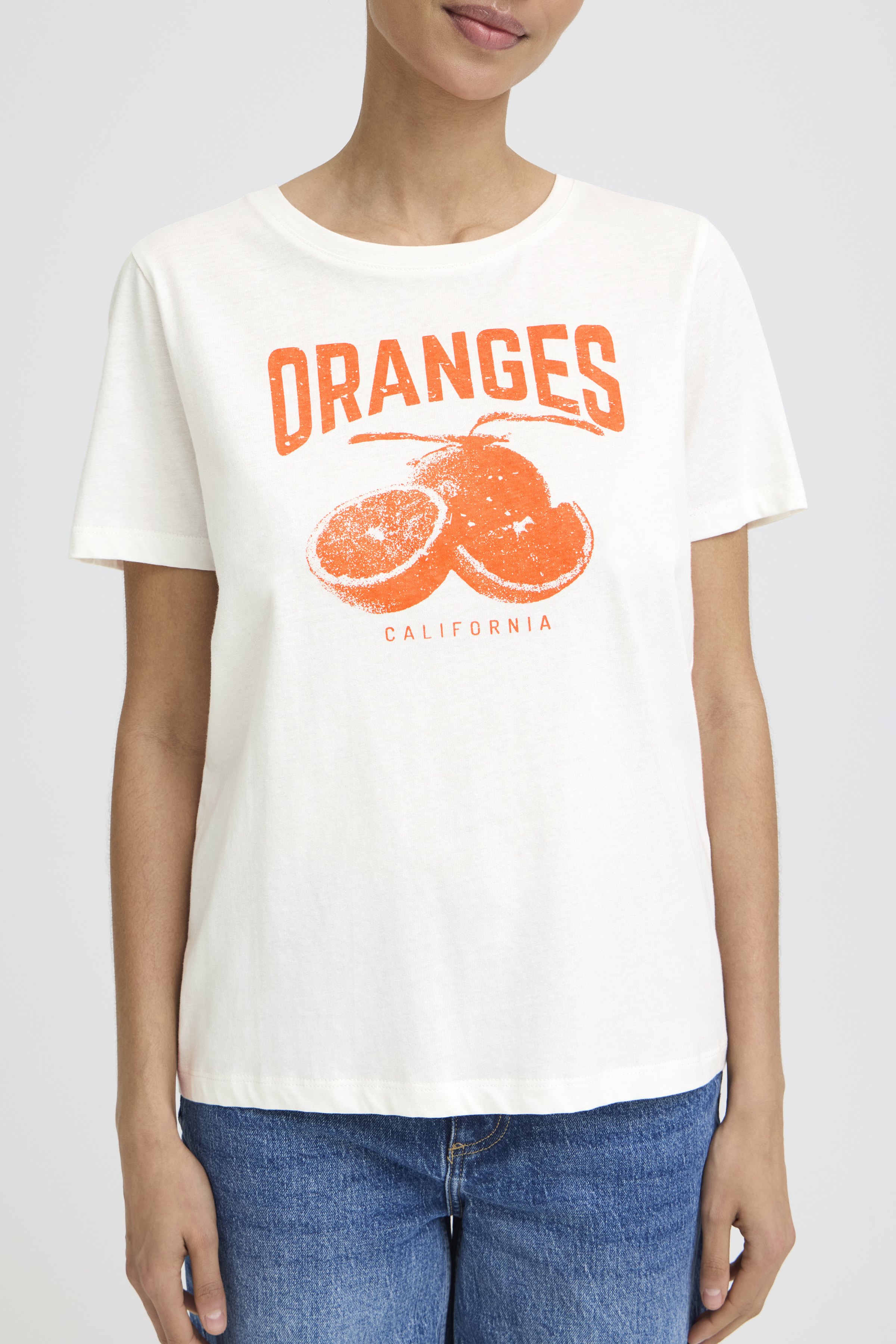 BYSOBBE PRINT TSHIRT BYSOBBE ORANGE - 5