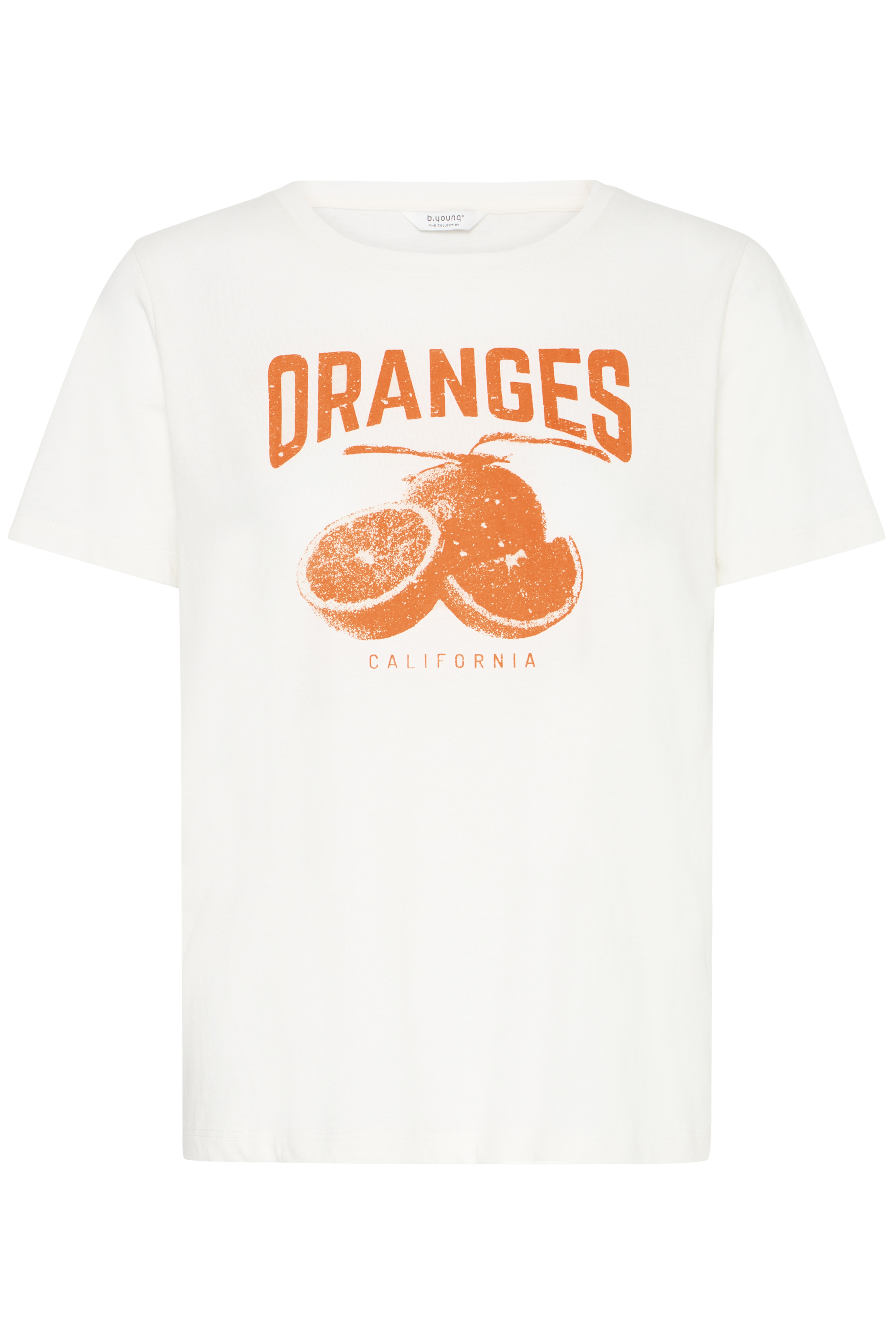 BYSOBBE PRINT TSHIRT BYSOBBE ORANGE