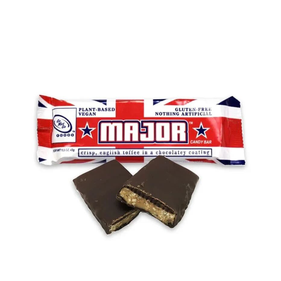 Vegansk chokladbar major 43g go max go