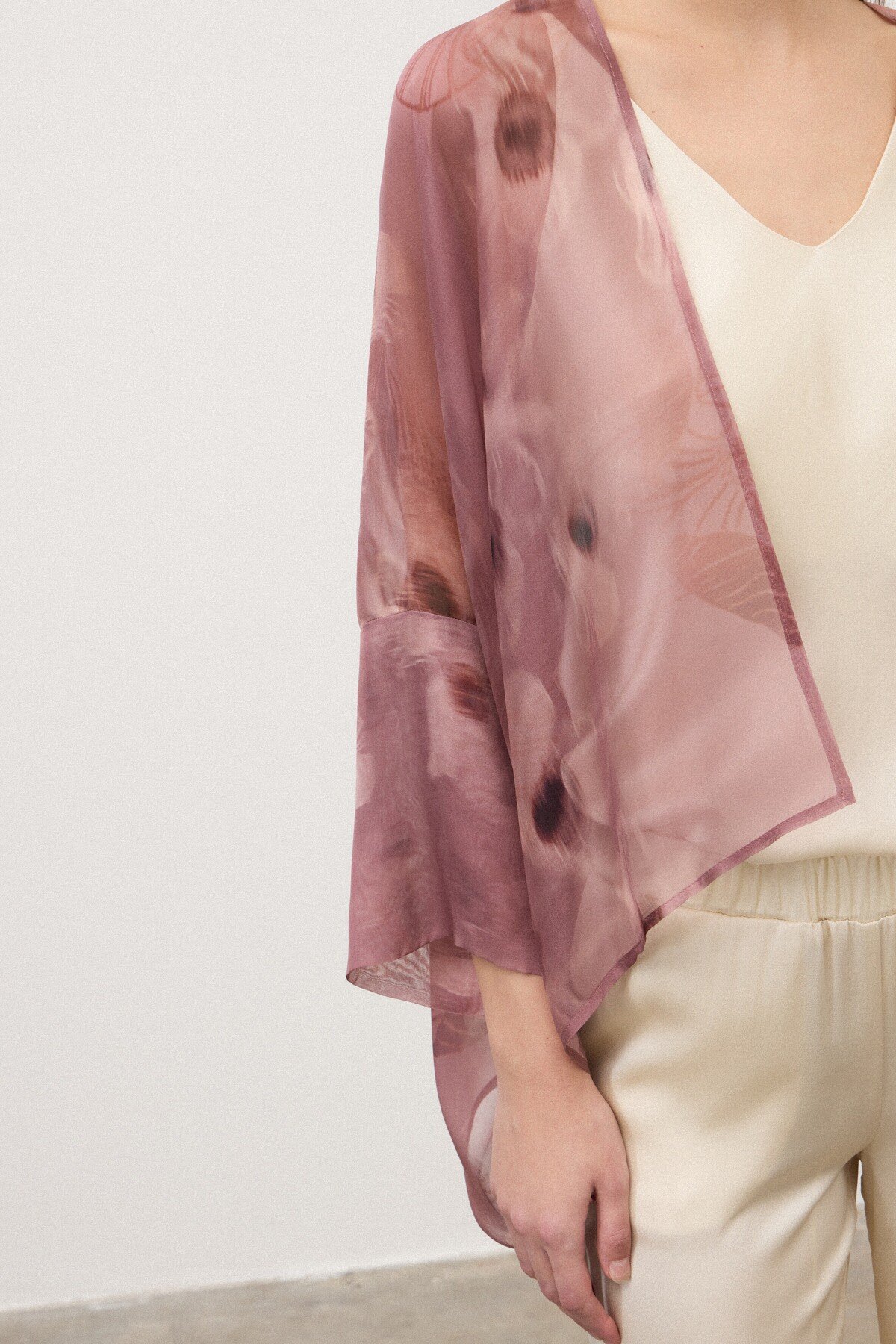 OttodÁme - Silk Kimono Blush - 5