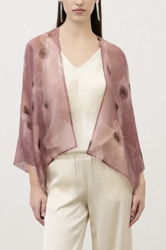 OttodÁme - Silk Kimono Blush