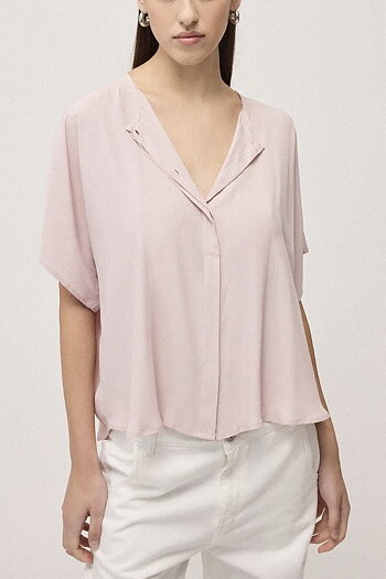 OttodÁme - Silk Blend Blouse Quarzo
