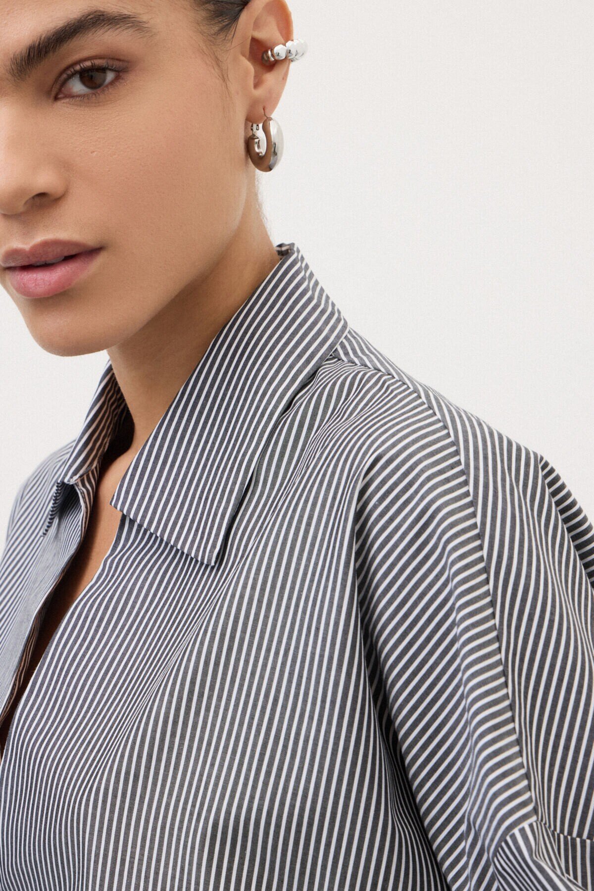 OttodÁme - Striped Cotton Shirt  - 4