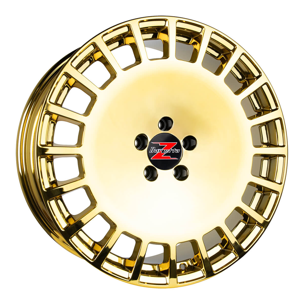 20" Barzetta Glorioso - Gold Chrome