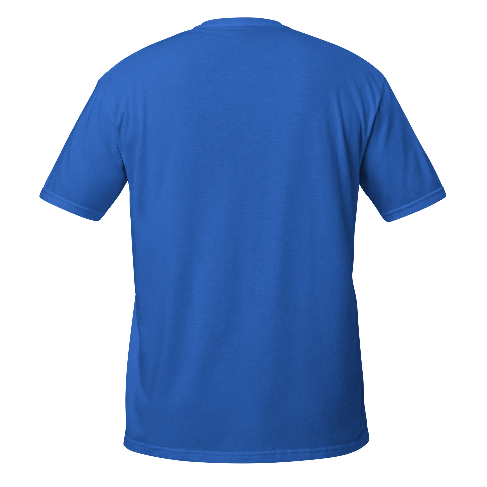 Mjuk t-shirt i klassisk modell med trycket “Bröder – ingen annan är som oss” i vitt på bröstet. Finns i storlekarna S–3XL. Material: 100 % bomull.