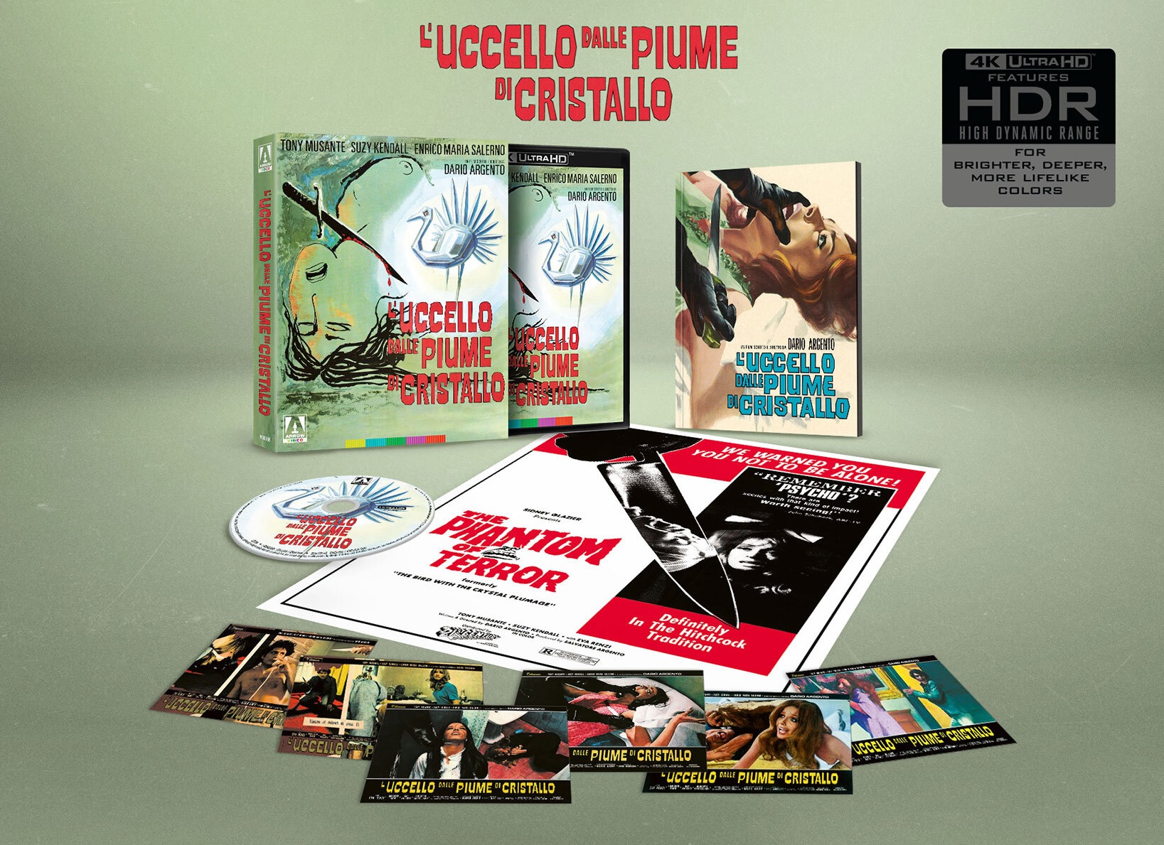 Bird With the Crystal Plumage (Arte Originale Limited Edition) (ej svensk text) (4K Ultra HD) - 3