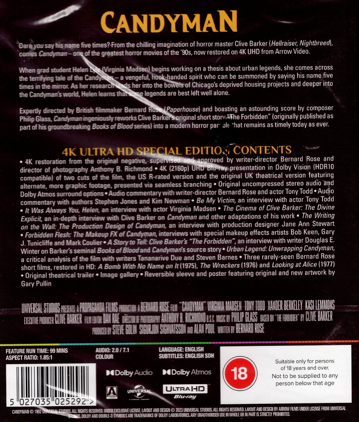 Candyman (ej svensk text) (4K Ultra HD) - 2