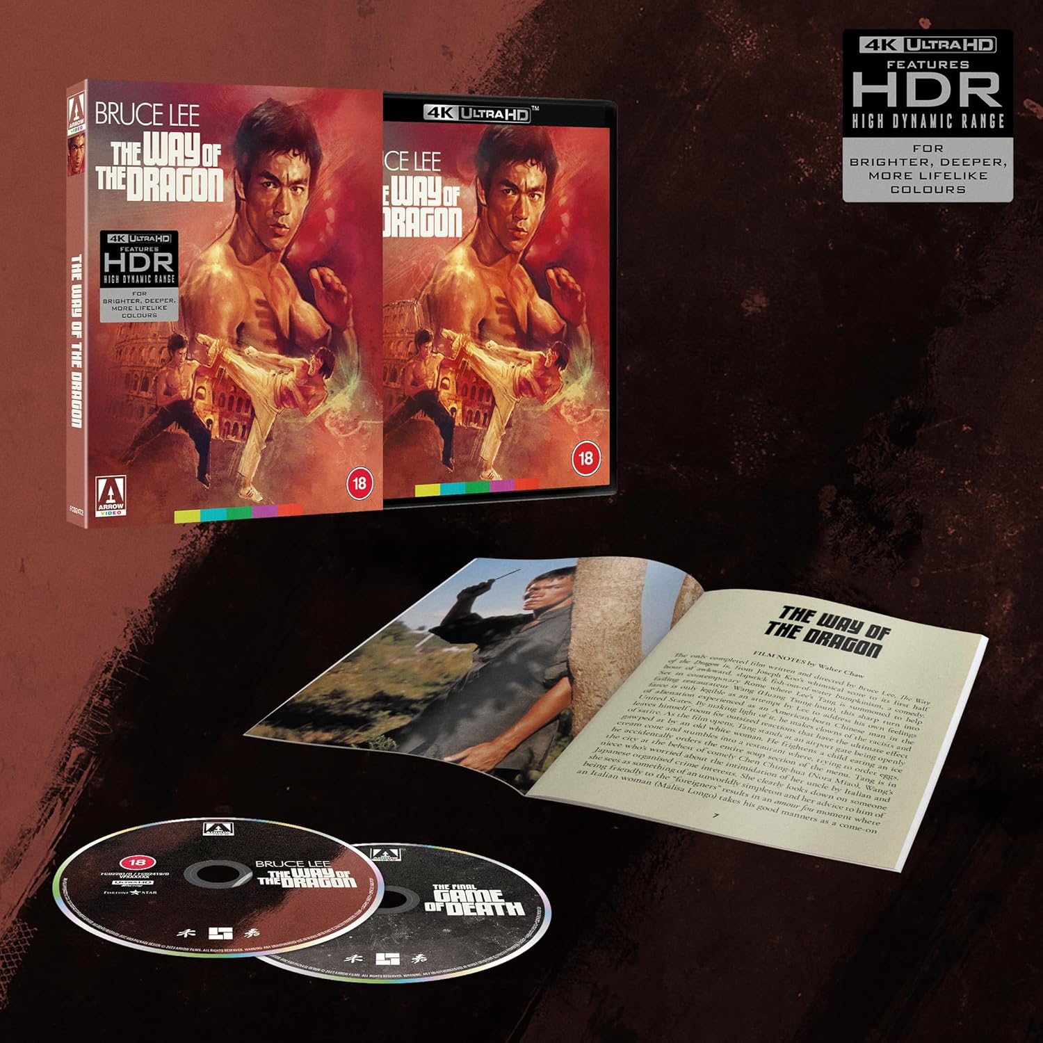 Way of the Dragon (Limited Edition) (ej svensk text) (4K Ultra HD + Blu-ray) - 3