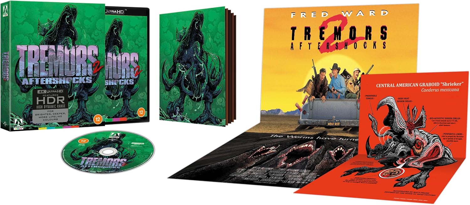 Tremors 2 - Aftershocks (Limited Edition) (ej svensk text) (4K Ultra HD) - 3