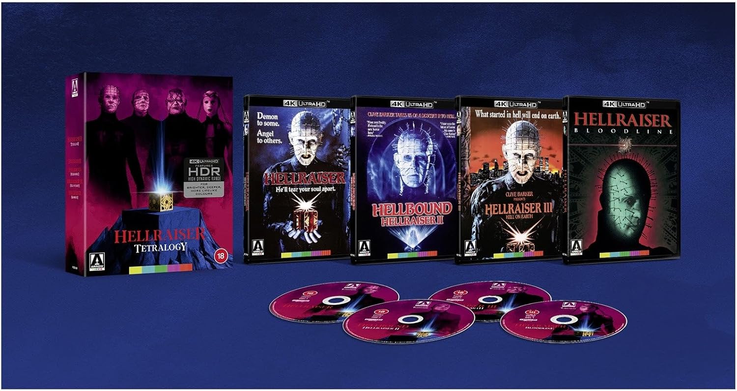 Hellraiser Tetralogy (ej svensk text) (4K Ultra HD) - 4