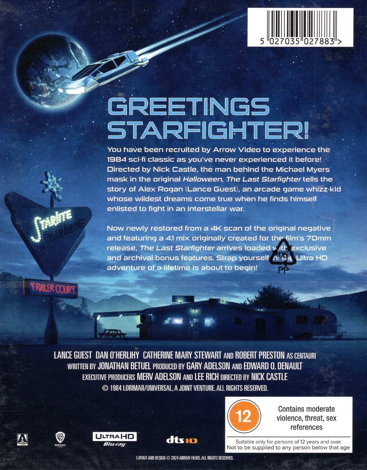 The Last Starfighter (Limited Edition) (ej svensk text) (4K Ultra HD) - 2