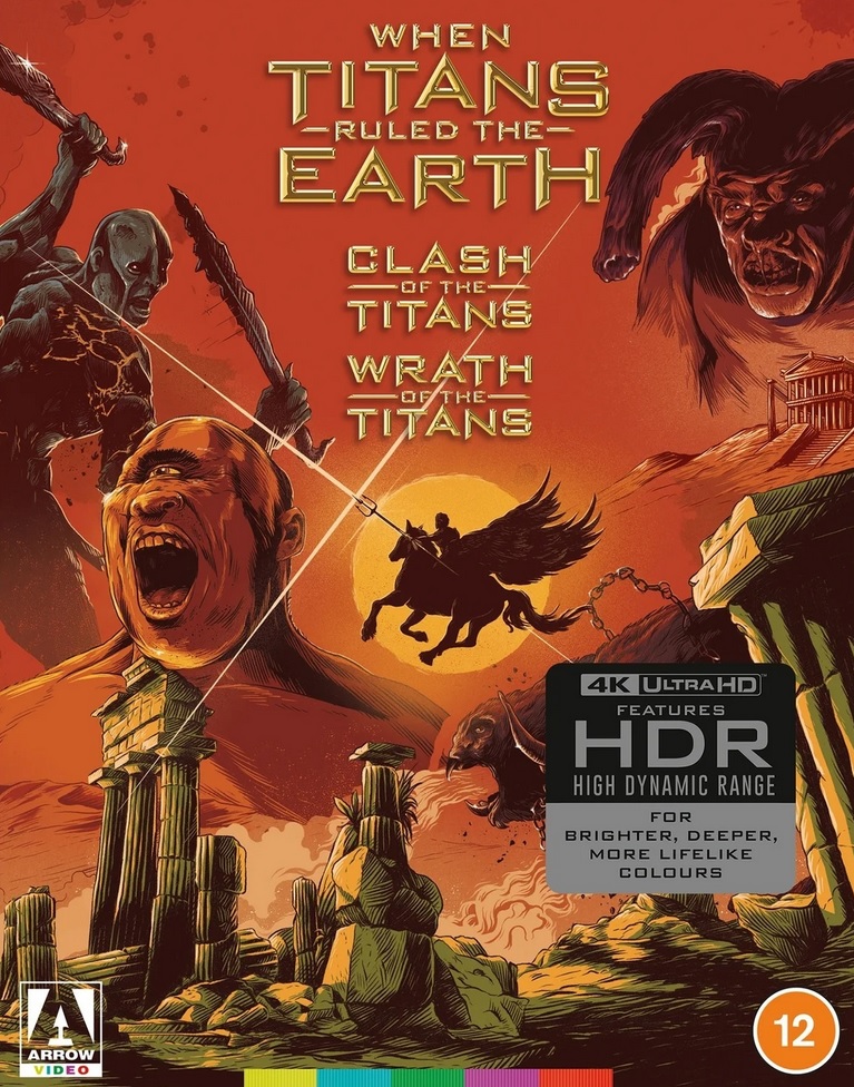 When Titans Rules the World: Clash of the Titans & Wrath of the Titans (Limited Edition) (ej svensk text) (4K Ultra HD)