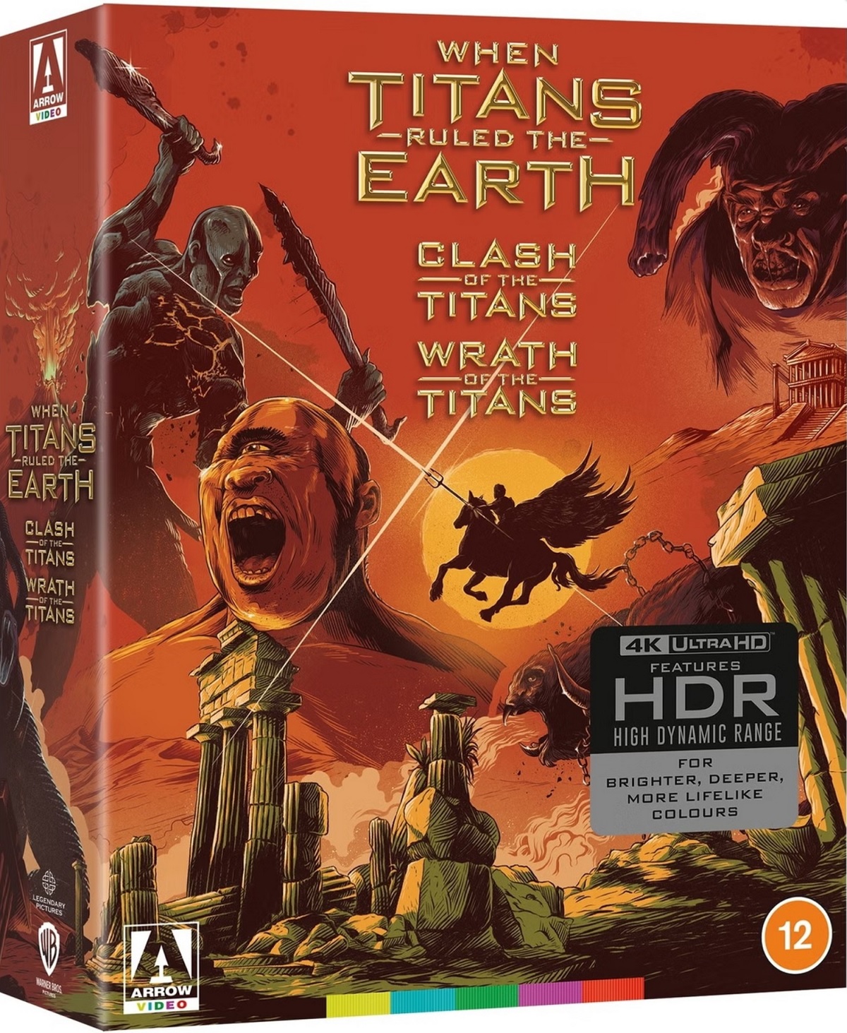 When Titans Rules the World: Clash of the Titans & Wrath of the Titans (Limited Edition) (ej svensk text) (4K Ultra HD) - 4