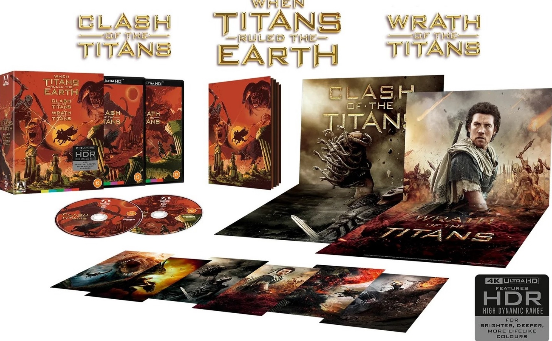 When Titans Rules the World: Clash of the Titans & Wrath of the Titans (Limited Edition) (ej svensk text) (4K Ultra HD) - 3