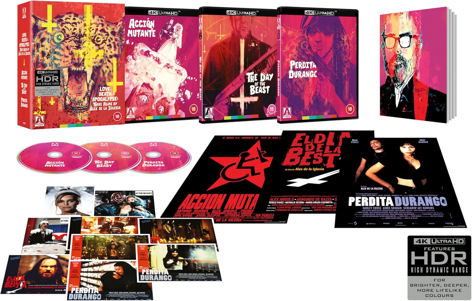 Love, Death & Apocalypse: Three Films By Alex De La Iglesia (Limited Edition) (ej svensk text) (4K Ultra HD) - 3