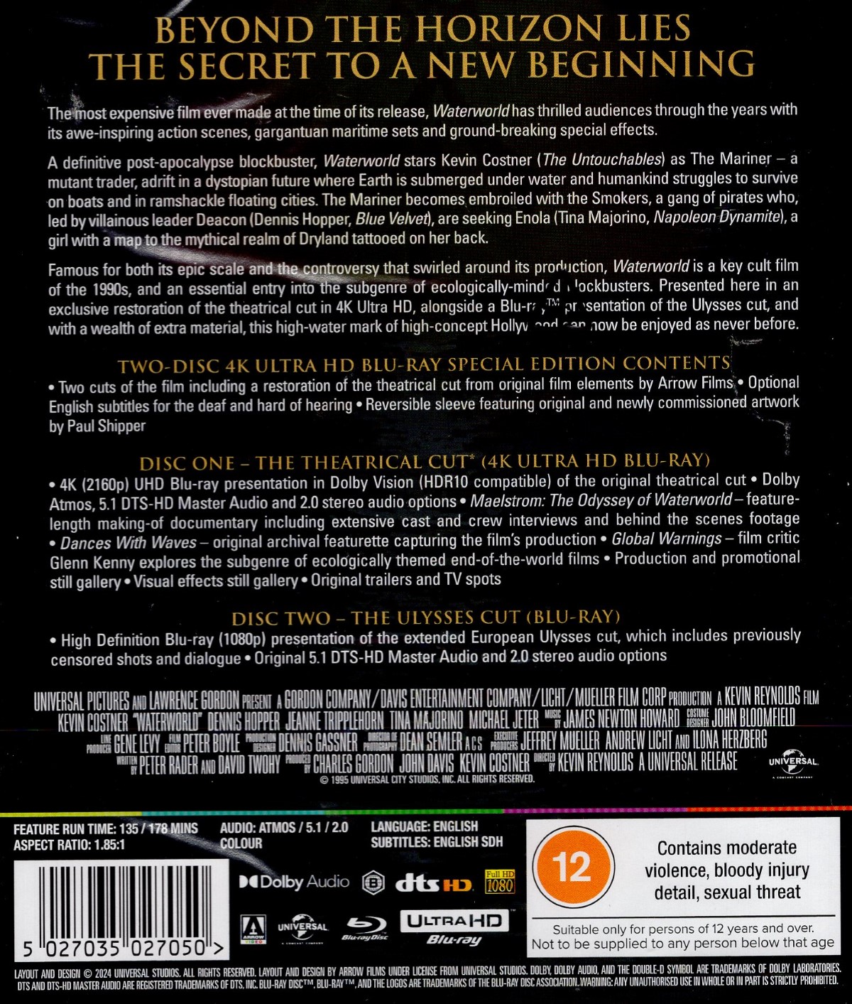 Waterworld (ej svensk text) (4K Ultra HD + Blu-ray) - 2