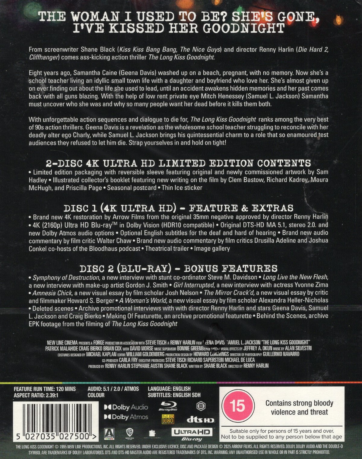 Long Kiss Goodnight (Limited Edition) (ej svensk text) (4K Ultra HD) - 2