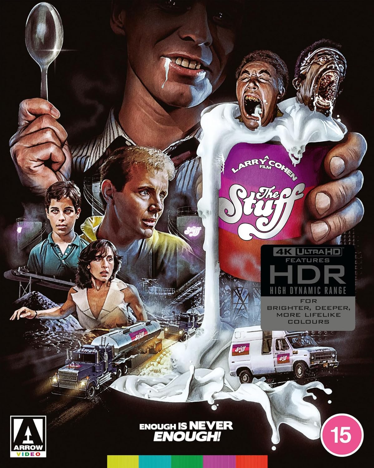 The Stuff (Limited Edition) (ej svensk text) (4K Ultra HD + Blu-ray)