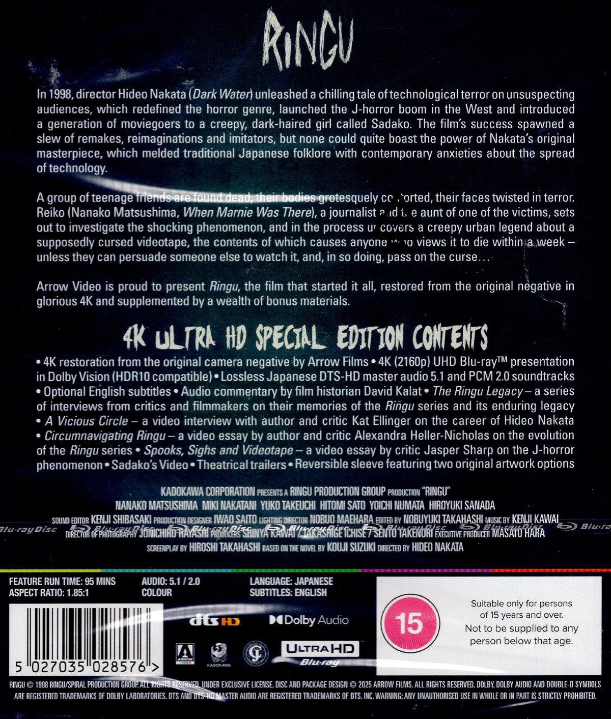 Ringu (ej svensk text) (4K Ultra HD) - 2