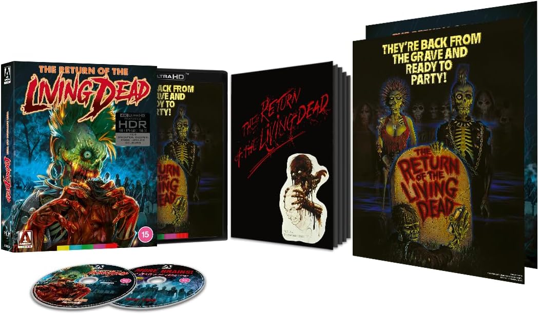 The Return of the Living Dead (Limited Edition) (ej svensk text) (4K Ultra HD + Blu-ray) - 3