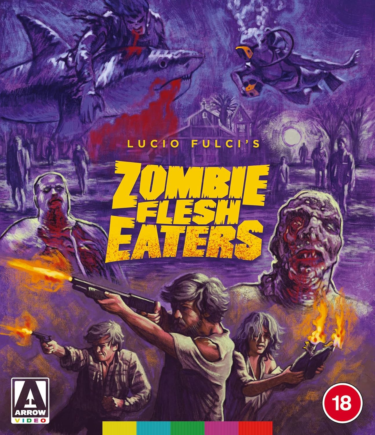 Zombie Flesh Eaters (ej svensk text) (4K Ultra HD)