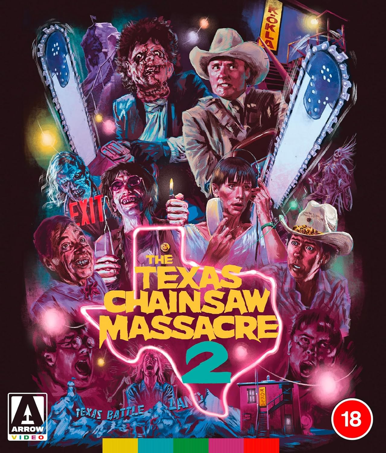 The Texas Chainsaw Massacre 2 (ej svensk text) (4K Ultra HD)