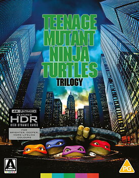 Teenage Mutant Ninja Turtles: Trilogy (Limited Edition) (ej svensk text) (4K Ultra HD)