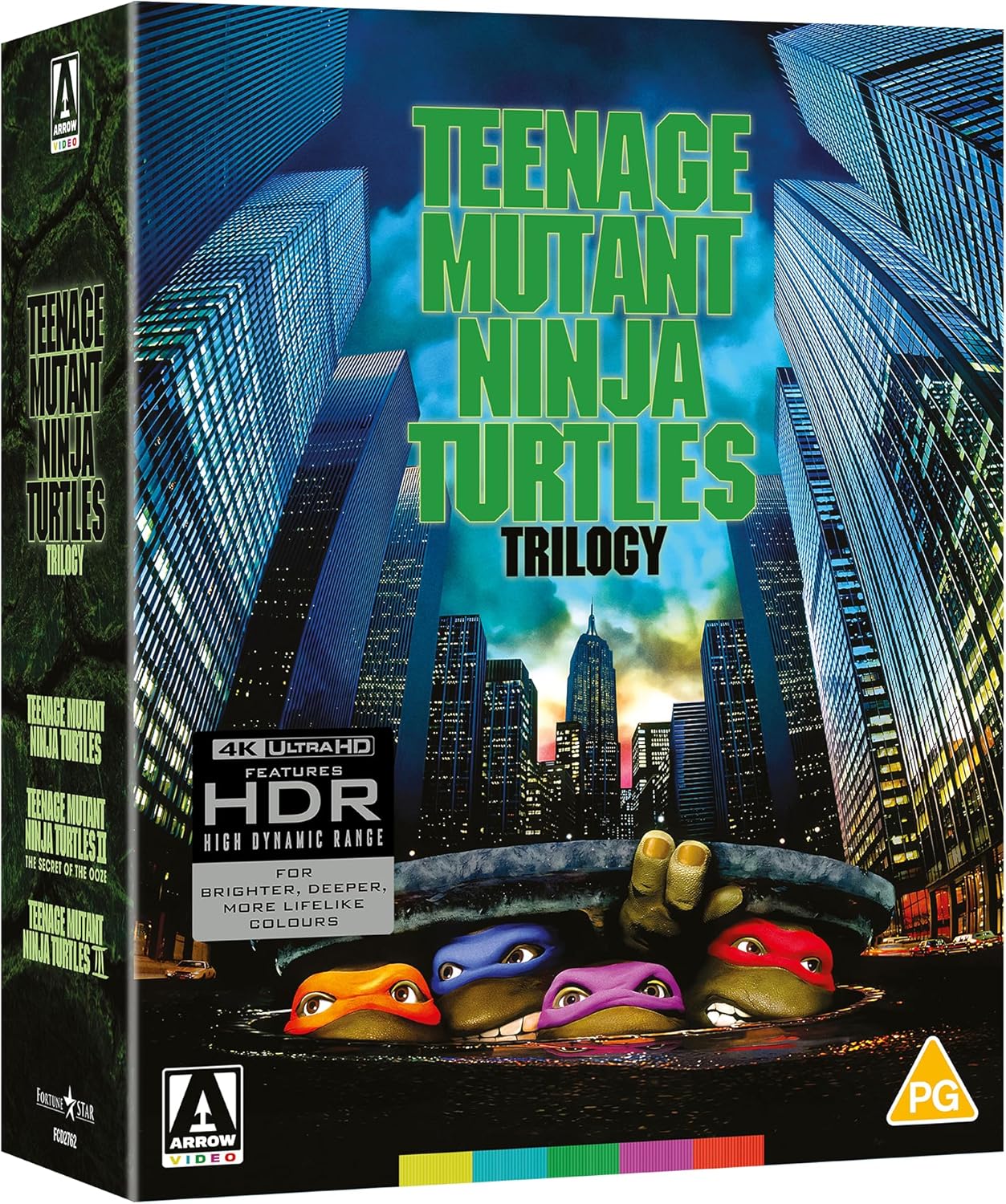 Teenage Mutant Ninja Turtles: Trilogy (Limited Edition) (ej svensk text) (4K Ultra HD) - 4