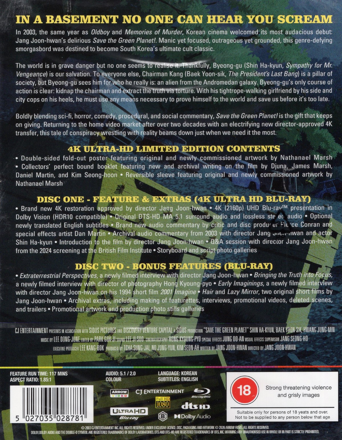 Save the Green Planet! (Limited Edition) (ej svensk text) (4K Ultra HD) - 2
