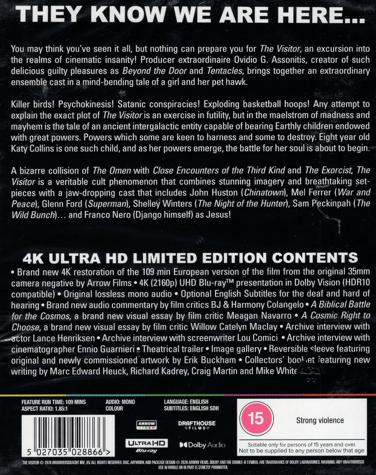 The Visitor (Limited Edition) (ej svensk text) (4K Ultra HD) - 2