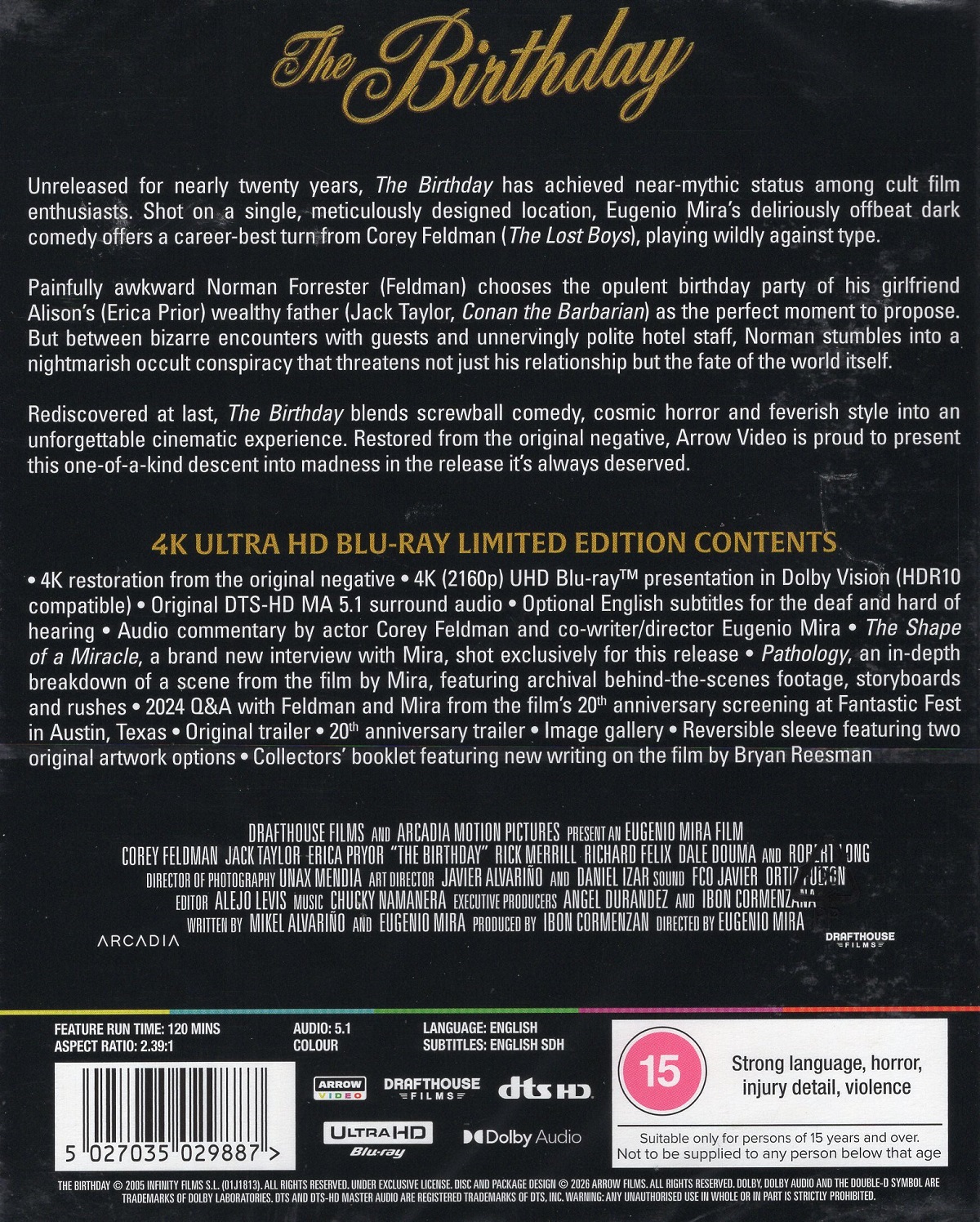 The Birthday (Limited Edition) (ej svensk text) (4K Ultra HD) - 2