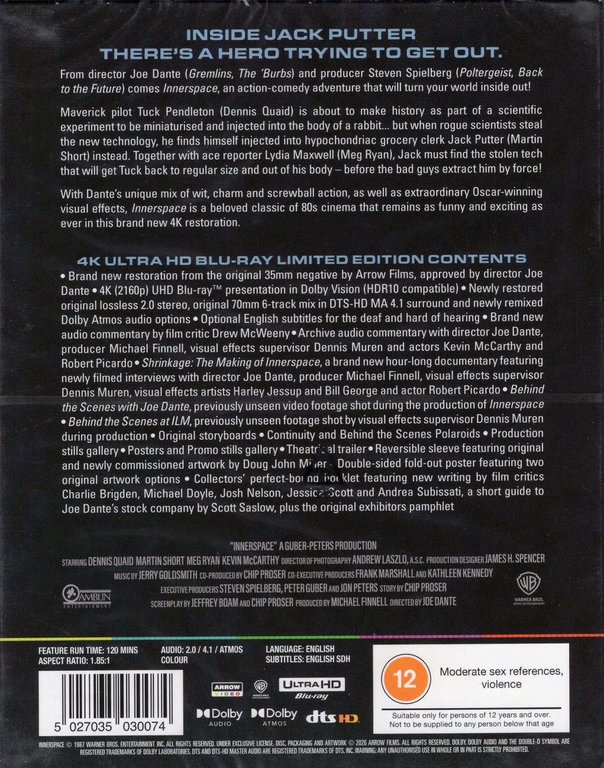 Innerspace (Limited Edition) (ej svensk text) (4K Ultra HD) - 2