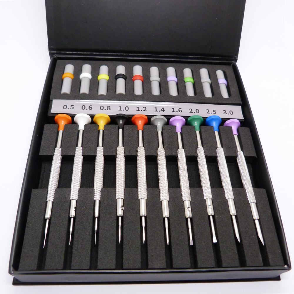 Set med 10 st urmakerimejslar