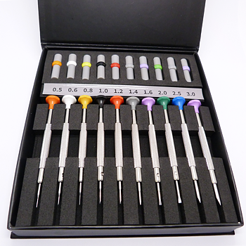 Set med 10 st urmakerimejslar