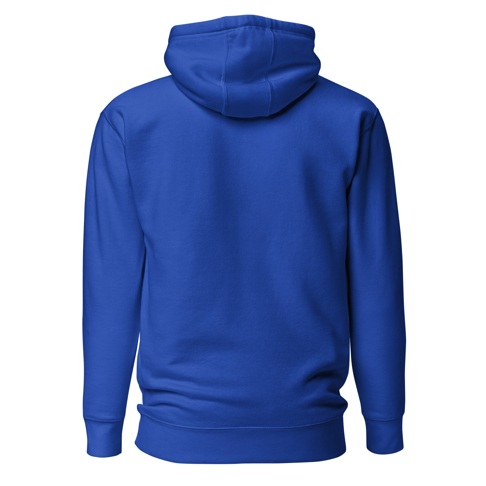 Mjuk premiumhoodie med trycket “Bröder – ingen annan är som oss” i vitt på bröstet. Dubbelfodrad huva med dragsnöre och praktisk framficka. Finns i storlekarna S–3XL. Material: 65 % bomull, 35 % polyester.