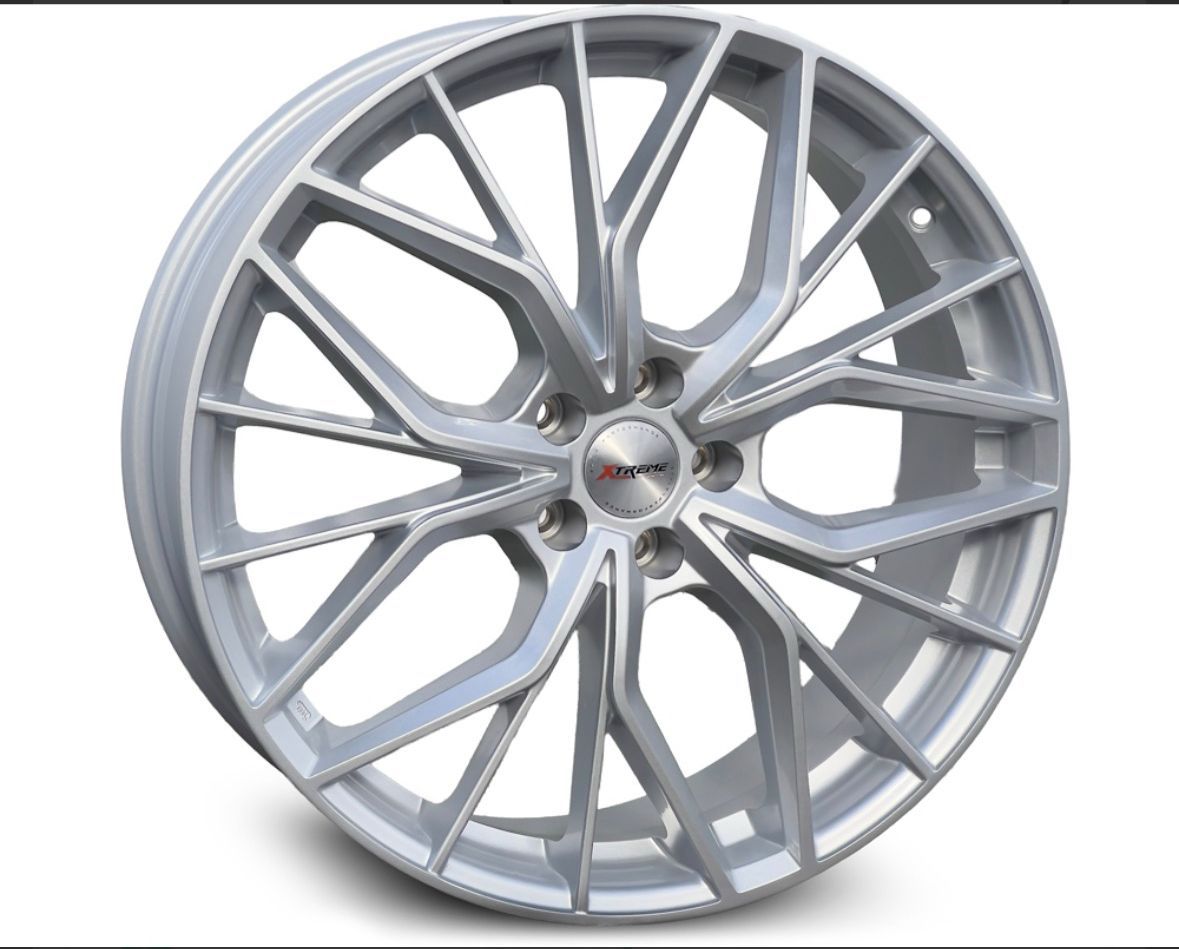 21" Xtreme VLV 764 Silver 5x108