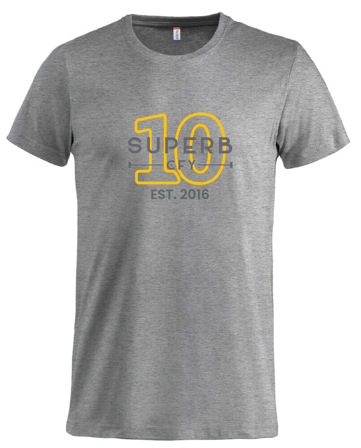 Clique Basic T-shirt Herr/Unisex- CFY - 10 Års - 2