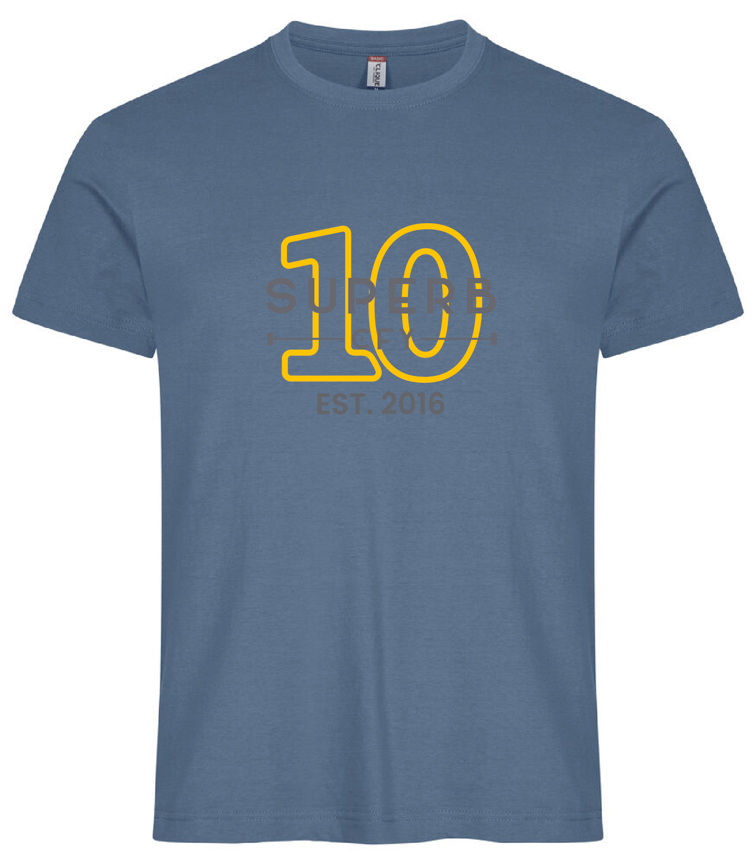 Clique Basic T-shirt Herr/Unisex- CFY - 10 Års - 6
