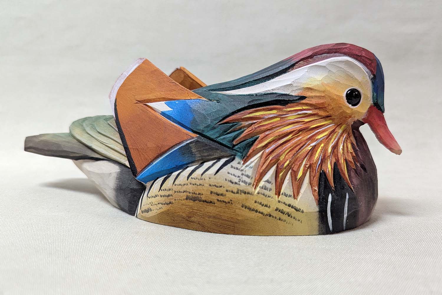 Mandarin duck 23x10x9 cm - 2