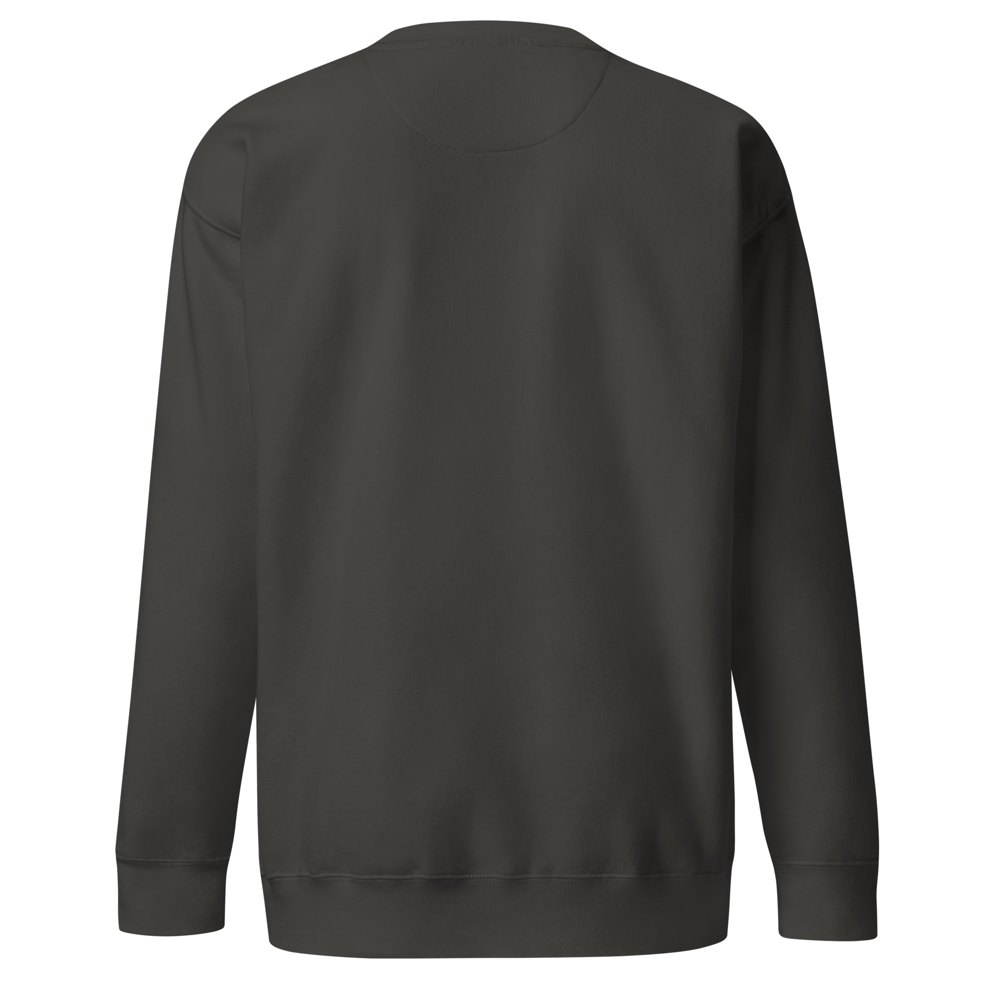 Mjuk mörkgrå premiumsweatshirt i klassisk modell med Stiko Nordic Americana-logga på bröstet. Finns i storlekarna S–3XL. Material: 65 % bomull, 35 % polyester.